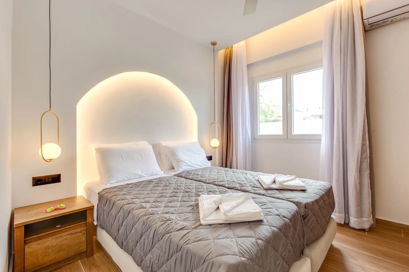 Κρυφός φωτισμός υπνοδωματίου