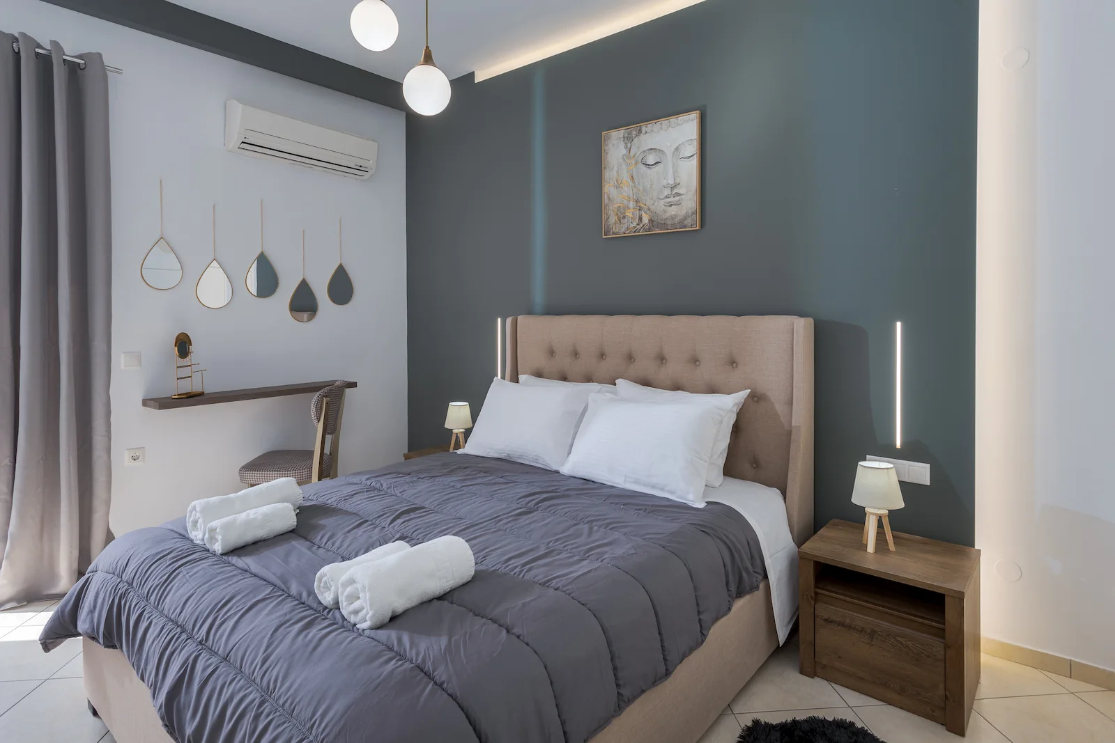 LED φωτισμός κομοδίνου